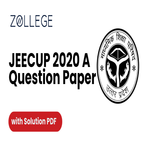 JEECUP 2020 Question Paper with Answer Key PDF for A ZPYP